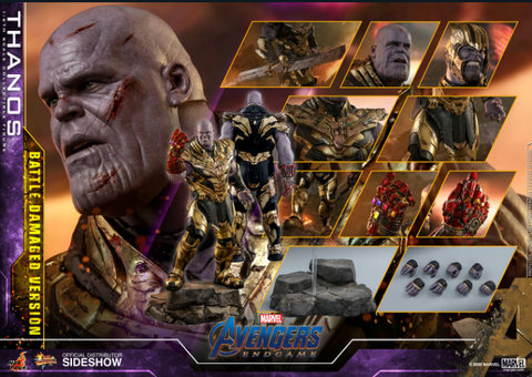HOT TOYS 1/6 SCALE: Thanos (Battle Damaged Version)