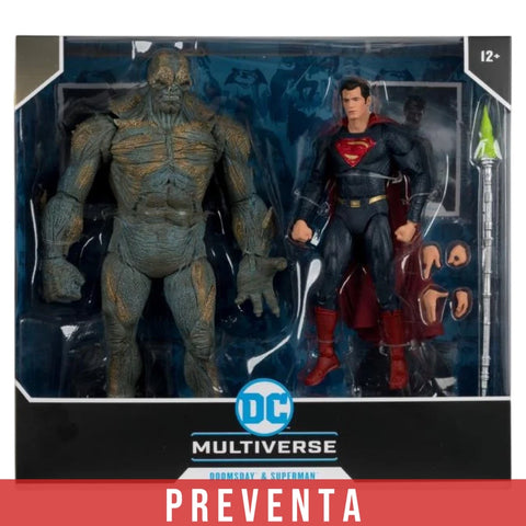 Preventa: Mcfarlane Multiverse Dawn of Justice Doomsday & Superman Two-Pack