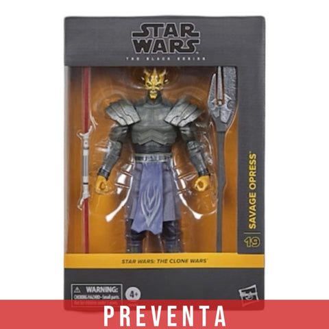 Preventa: The Black Series Savage Opress (The Clone Wars) Deluxe