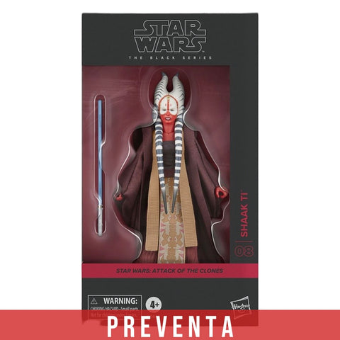 Preventa: The Black Series Attack Of The Clones Shaak Ti