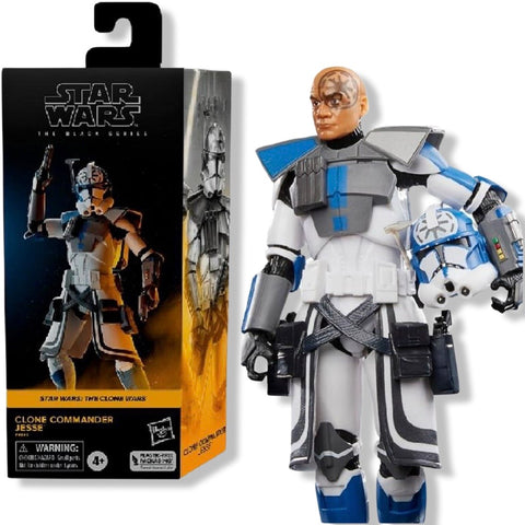 THE BLACK SERIES - THE CLONE WARS CLONE COMMANDER JESSE EXCLUSIVE