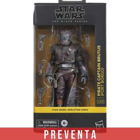 Preventa: The Black Series Pirate Captain Brutus