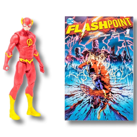 MULTIVERSE PAGE PUNCHERS - THE FLASH 3" & FLASHPOINT COMIC